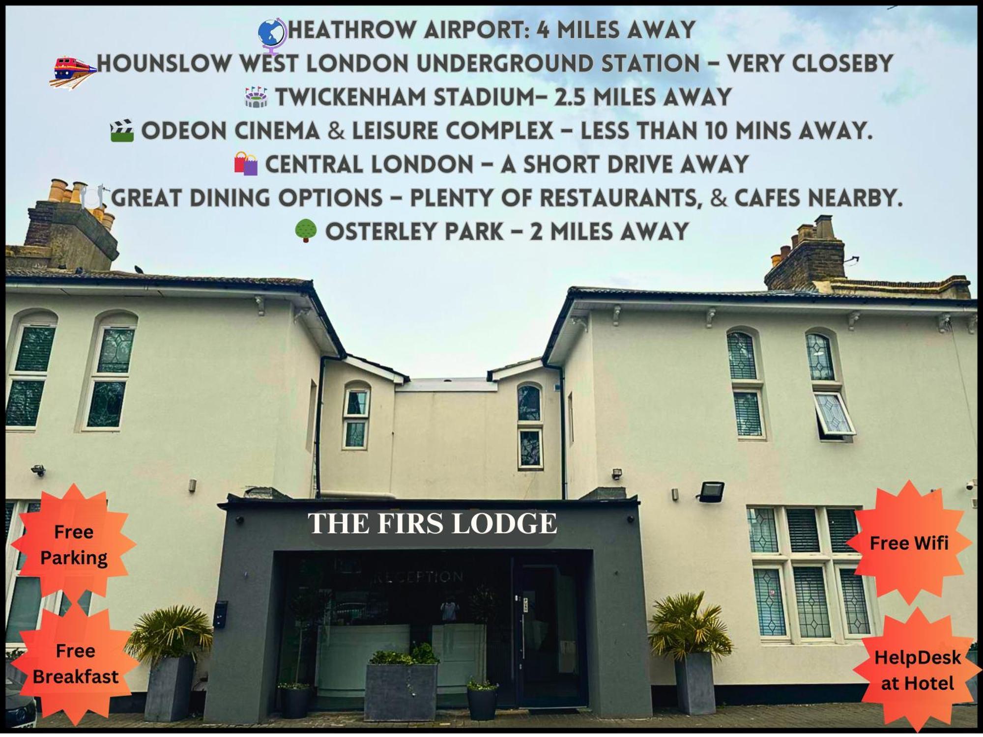 הונסלו Oyo Firs Lodge London Heathrow מראה חיצוני תמונה